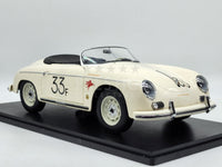 KK-Scale 1955 Porsche 356A Speedster #33 James Dean White LARGE 1:12 - New