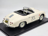 KK-Scale 1955 Porsche 356A Speedster #33 James Dean White LARGE 1:12 - New