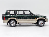 Ottomobile 1998 Nissan Patrol GU Series GR Y61 LHD Basil Green / Beige 1:18 - New