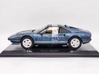 Norev 1982 Ferrari 308 GTS With Removeable Top Metallic Blue 1:18 - New