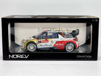 Norev 2013 Citroen DS3 WRC Rally Monte Carlo Winner Loeb 1:18 - Used