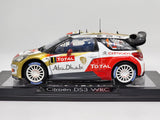 Norev 2013 Citroen DS3 WRC Rally Monte Carlo Winner Loeb 1:18 - Used