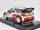 Norev 2013 Citroen DS3 WRC Rally Monte Carlo Winner Loeb 1:18 - Used