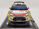 Norev 2013 Citroen DS3 WRC Rally Monte Carlo Winner Loeb 1:18 - Used