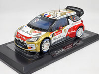 Norev 2013 Citroen DS3 WRC Rally Monte Carlo Winner Loeb 1:18 - Used