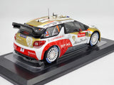 Norev 2013 Citroen DS3 WRC Rally Monte Carlo Winner Loeb 1:18 - Used