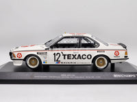 Minichamps 1985 BMW 635CSi E24 #12 8th 24hr Spa Bavaria Auto Texaco 1:18 - New