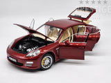 Norev HQ 2009 Porsche Panamera 4S Sedan Metallic Red 1:18 - Pre Owned