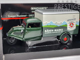 Minichamps 1952 Tempo Hanseat Baren-Marke Three Wheeler Green 1:18 - As New