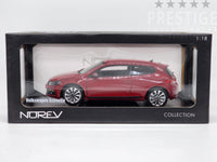 Norev 2008 Volkswagen Scirocco Salsa Red OPENS 1:18 - Used *READ*