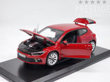 Norev 2008 Volkswagen Scirocco Salsa Red OPENS 1:18 - Used *READ*