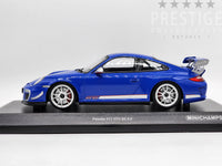 Minichamps 2011 Porsche 911 GT3 RS 4.0 997 Maritime Blue 1:18 - New