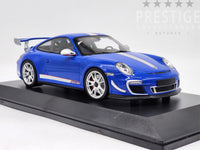 Minichamps 2011 Porsche 911 GT3 RS 4.0 997 Maritime Blue 1:18 - New