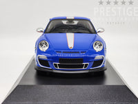 Minichamps 2011 Porsche 911 GT3 RS 4.0 997 Maritime Blue 1:18 - New