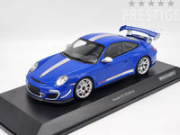 Minichamps 2011 Porsche 911 GT3 RS 4.0 997 Maritime Blue 1:18 - New