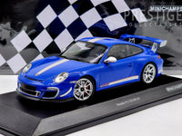 Minichamps 2011 Porsche 911 GT3 RS 4.0 997 Maritime Blue 1:18 - New