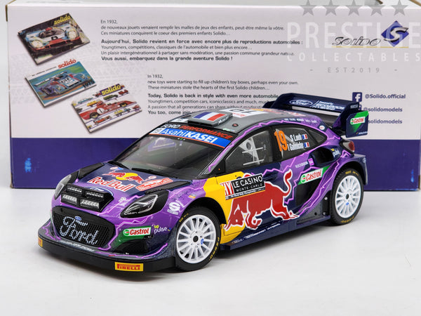 Ford Puma Rally1 2022 Winner Rally Monte Carlo S.Loeb - I.Galmiche 1:18