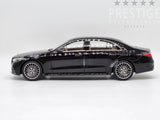 Norev 2021 Mercedes Benz S-Class AMG Line W223 Black Metallic OPENS 1:18 - New