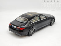 Norev 2021 Mercedes Benz S-Class AMG Line W223 Black Metallic OPENS 1:18 - New