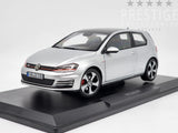 Norev 2013 Volkswagen VW Golf MK7 VII GTI Reflex Silver Metallic OPENS 1:18 - New