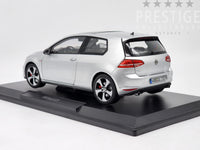 Norev 2013 Volkswagen VW Golf MK7 VII GTI Reflex Silver Metallic OPENS 1:18 - New