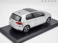 Norev 2013 Volkswagen VW Golf MK7 VII GTI Reflex Silver Metallic OPENS 1:18 - New