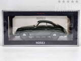 Norev 1954 Porsche 356 Hardtop Coupe Dark Green 1:18 Scale - New