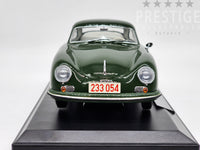 Norev 1954 Porsche 356 Hardtop Coupe Dark Green 1:18 Scale - New