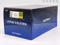 AUTOart 2016 Lotus 3-Eleven Roadster Yellow / Black 75393 1:18 - New