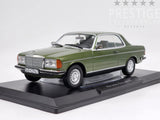 Norev 1980 Mercedes Benz 280 CE Coupe C123 Metallic Green 1:18 - New