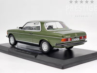 Norev 1980 Mercedes Benz 280 CE Coupe C123 Metallic Green 1:18 - New