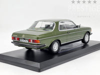 Norev 1980 Mercedes Benz 280 CE Coupe C123 Metallic Green 1:18 - New