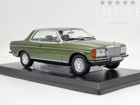 Norev 1980 Mercedes Benz 280 CE Coupe C123 Metallic Green 1:18 - New