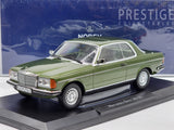 Norev 1980 Mercedes Benz 280 CE Coupe C123 Metallic Green 1:18 - New