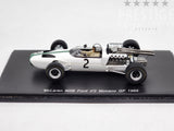 Spark Models 1966 McLaren M2B Ford #2 Monaco GP Bruce McLaren 1:43 - Used