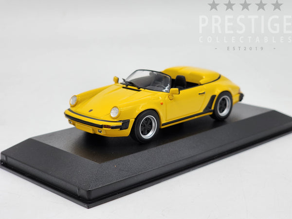 Minichamps 1988 Porsche 911 Speedster Yellow 1:43 Scale - New