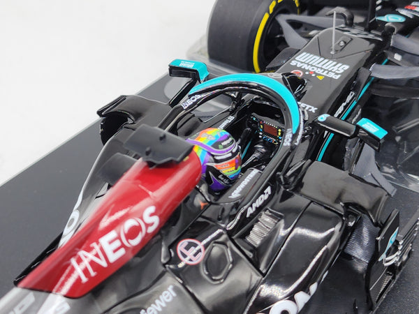 MERCEDES AMG W12 E Lewis Hamilton #44 Bahrain GP 2021 Minichamps 1/43 MERCEDES AMG W12 E Lewis Hamilton #44 Bahrain GP 2021 Minichamps 1/43