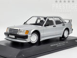 Minichamps 1989 Mercedes Benz 190E 2.5-16 Evo 1 Metallic Silver 1:18 - New