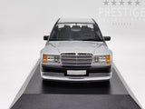 Minichamps 1989 Mercedes Benz 190E 2.5-16 Evo 1 Metallic Silver 1:18 - New