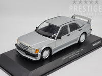 Minichamps 1989 Mercedes Benz 190E 2.5-16 Evo 1 Metallic Silver 1:18 - New