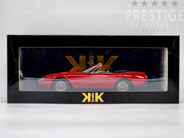 1969 FERRARI 365 GTB DAYTONA SPYDER 1st VERSION RED KK SCALE MODELS KKDC180611R 1969 FERRARI 365 GTB DAYTONA SPYDER 1st VERSION RED KK SCALE MODELS KKDC180611R