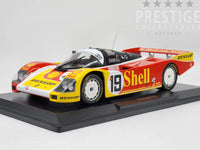 Norev 1988 Porsche 962C #19 6th 24h LeMans Porsche AG Shell Livery 1:18 - New