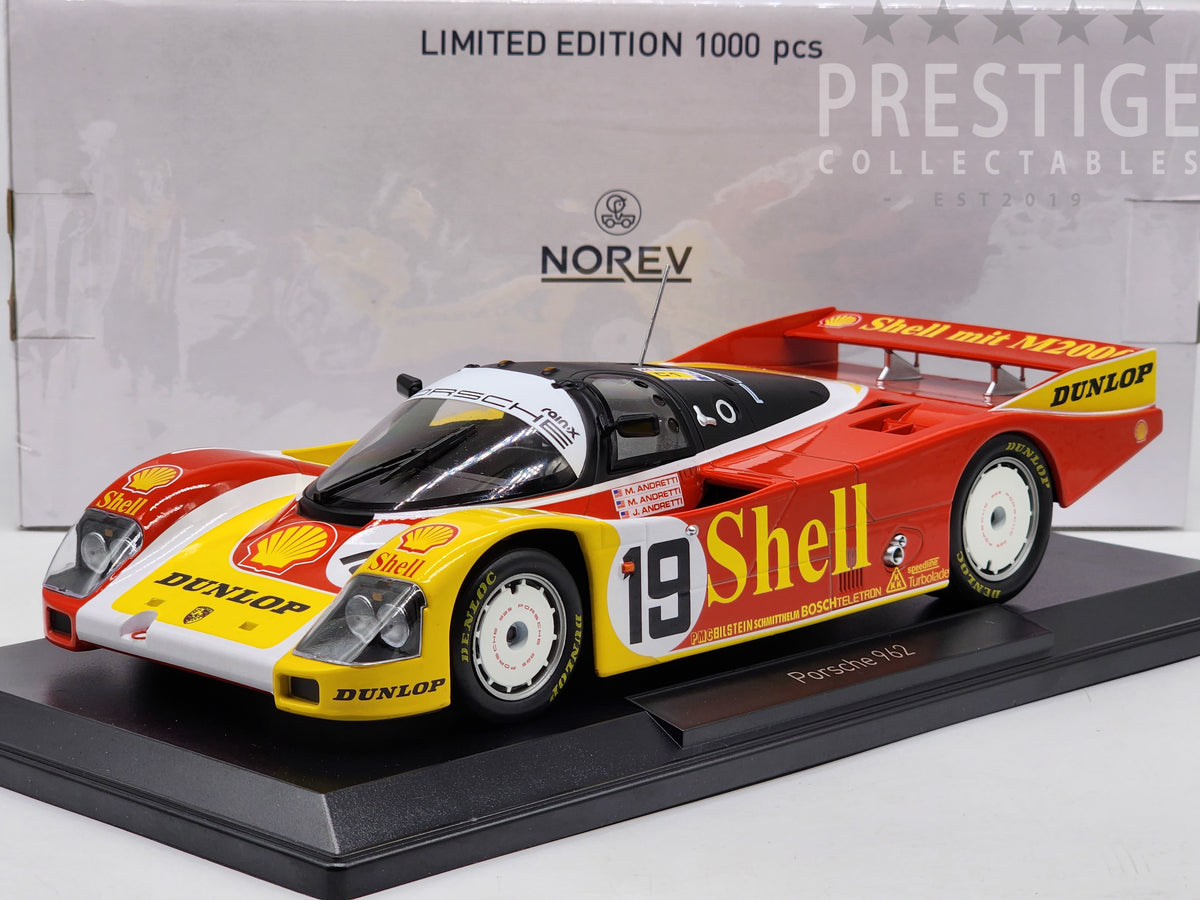 Norev 1988 Porsche 962c 19 6th 24h Lemans Porsche Ag Shell Livery 11