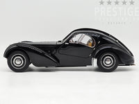 AUTOart 1938 Bugatti 57SC Atlantic Coupe Schwarz Black w Disc Wheels 1:18 - As New