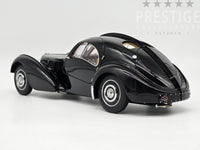 AUTOart 1938 Bugatti 57SC Atlantic Coupe Schwarz Black w Disc Wheels 1:18 - As New