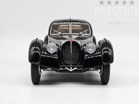 AUTOart 1938 Bugatti 57SC Atlantic Coupe Schwarz Black w Disc Wheels 1:18 - As New