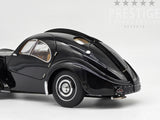 AUTOart 1938 Bugatti 57SC Atlantic Coupe Schwarz Black w Disc Wheels 1:18 - As New