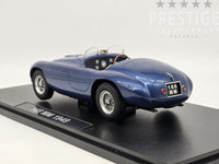 KK-Scale 1949 Ferrari 166 MM Barchetta Mille Miglia Blue Metallic 1:18 - New