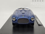 KK-Scale 1949 Ferrari 166 MM Barchetta Mille Miglia Blue Metallic 1:18 - New