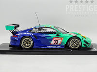 IXO 2020 Porsche 911 GT3 R #33 FALKEN Livery 24hr Nurburgring 1:18 - New